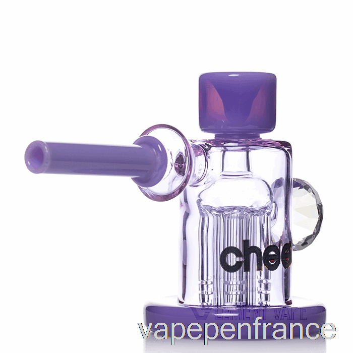 Cheech Verre Arbre Barboteur Violet Vape Stylo